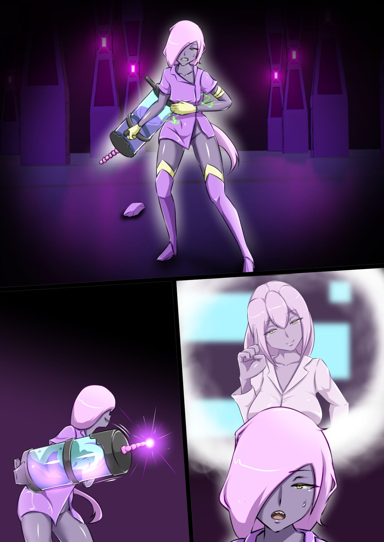 [でゅう] ウチの子がえっちな敵と戦って敗北する話(3)