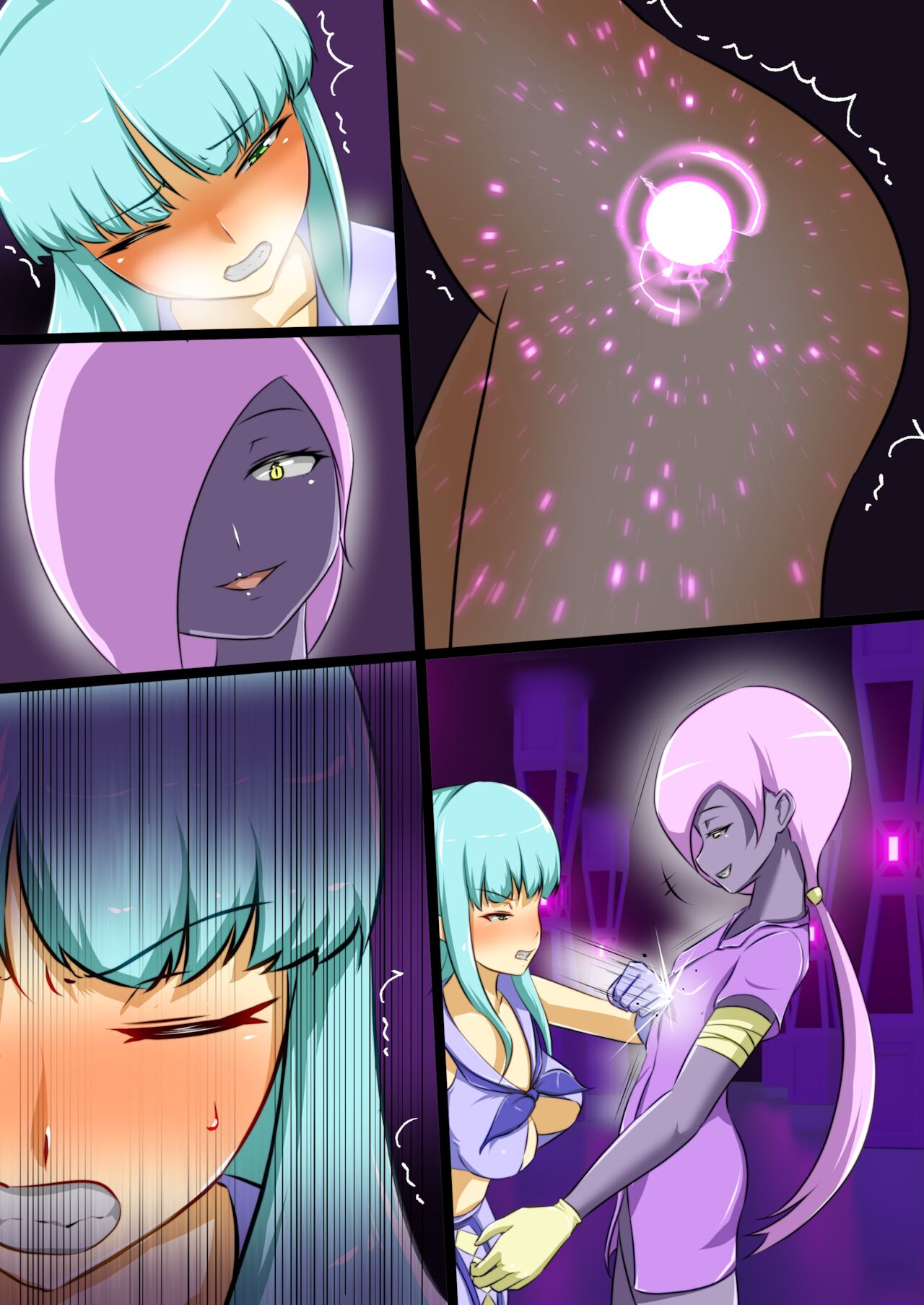 [でゅう] ウチの子がえっちな敵と戦って敗北する話(3)