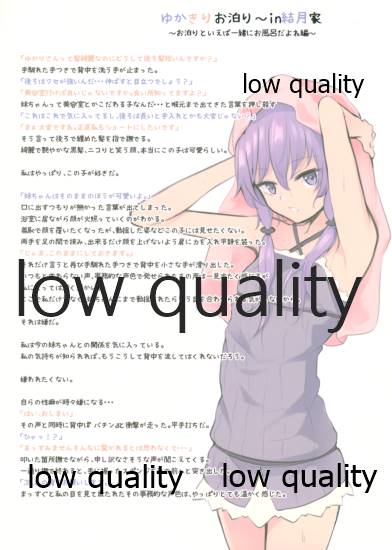 (ゆかりPARADISE3) [SEACLOUD (荒居栂美)] YUKAKIRI 2nd (VOICEROID)