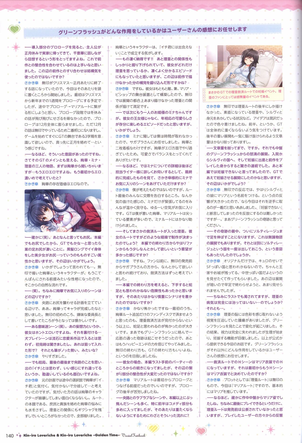 金色ラブリッチェ&金色ラブリッチェ -Golden Time-ビジュアルファンブック