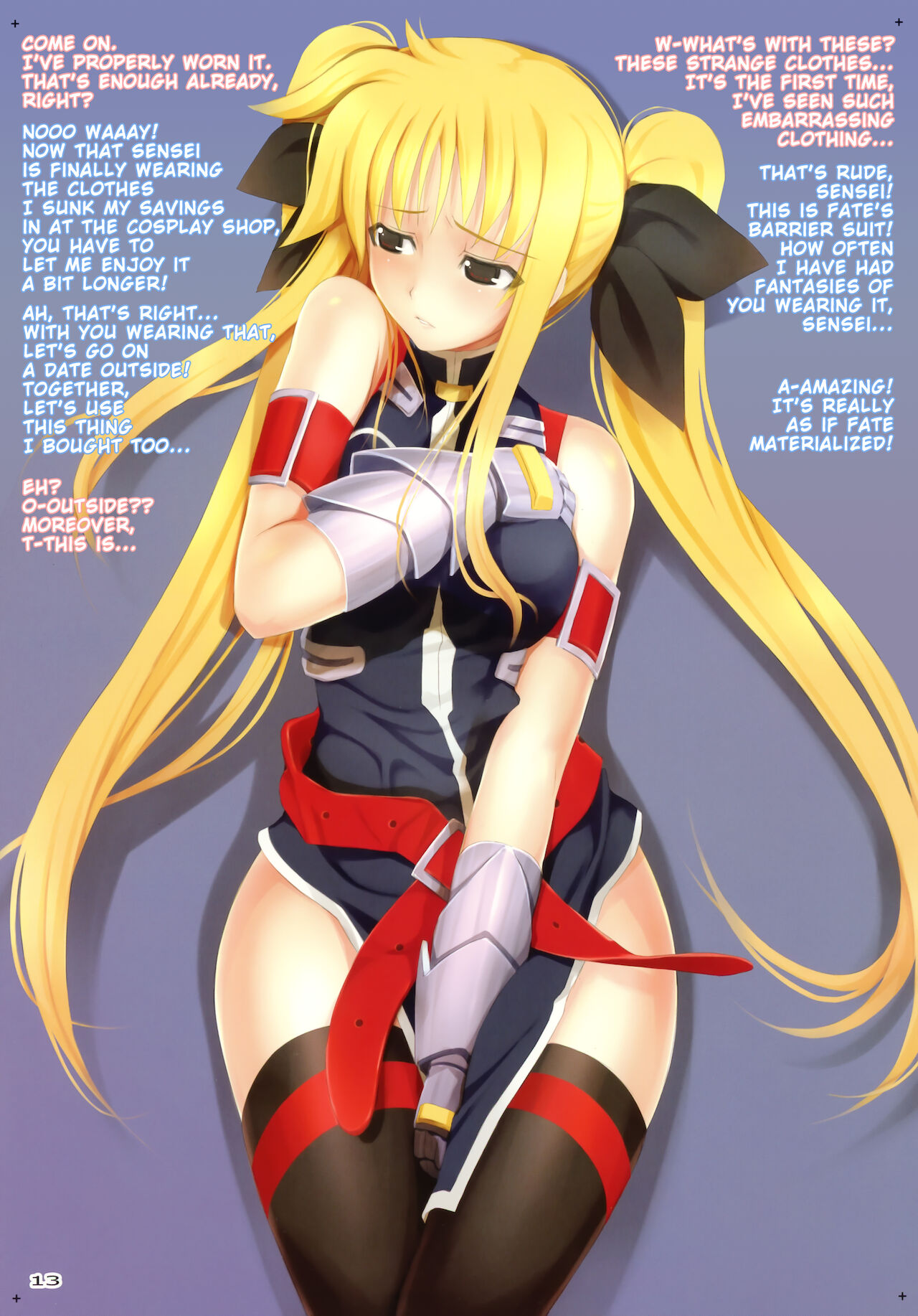 (C77) [TRI-MOON! (みかづきあきら!)] トライベスト -カラコレ 5- (魔法少女リリカルなのは) [英訳]