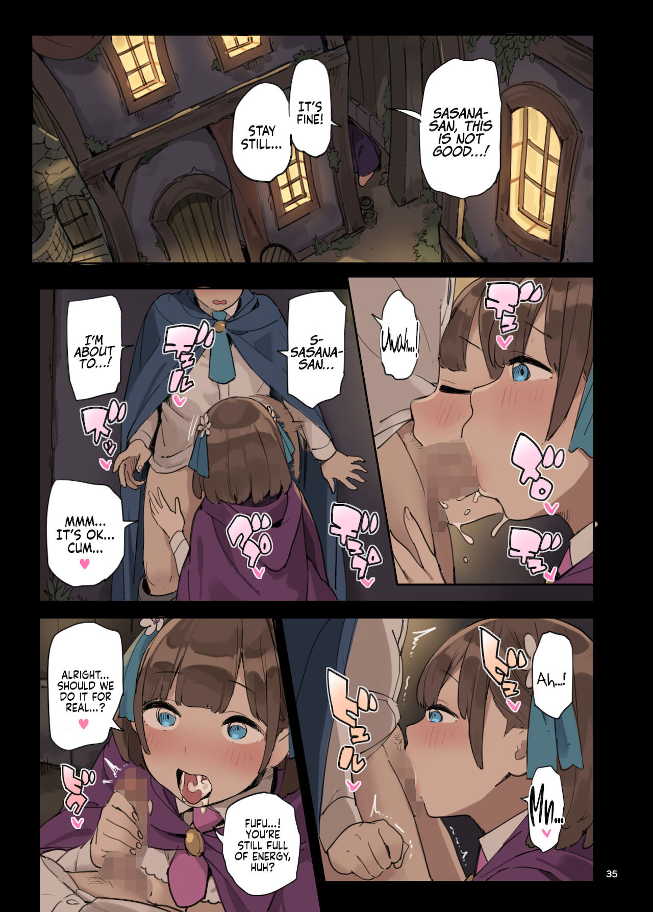 [色点屋] 魔法でエッチのお勉強! [英訳]