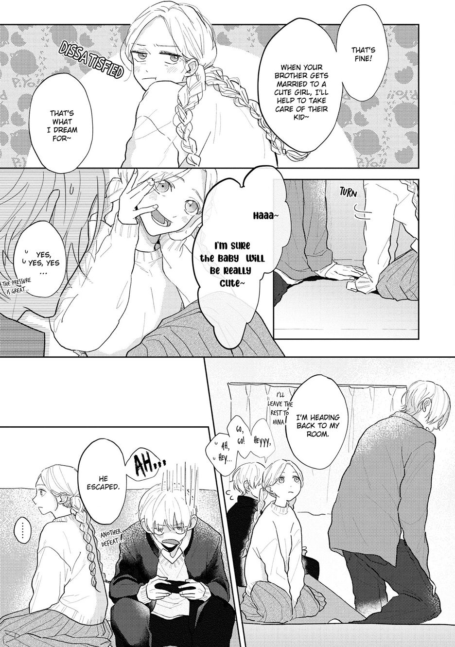 [望月うた] あまい声は最大ボリュームで 1-5.5 [英訳]