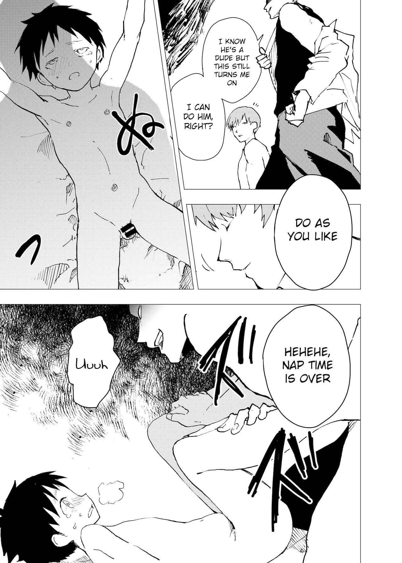 [ショタ漫画屋さん (orukoa)] 居場所がないので神待ちしてみた捨てられた少年のエロマンガ 第6話 [英訳] [DL版]