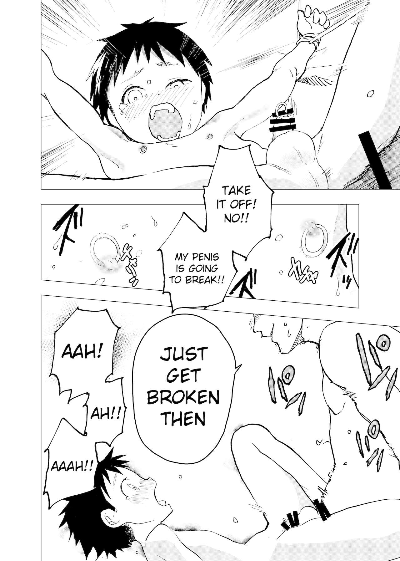 [ショタ漫画屋さん (orukoa)] 居場所がないので神待ちしてみた捨てられた少年のエロマンガ 第6話 [英訳] [DL版]