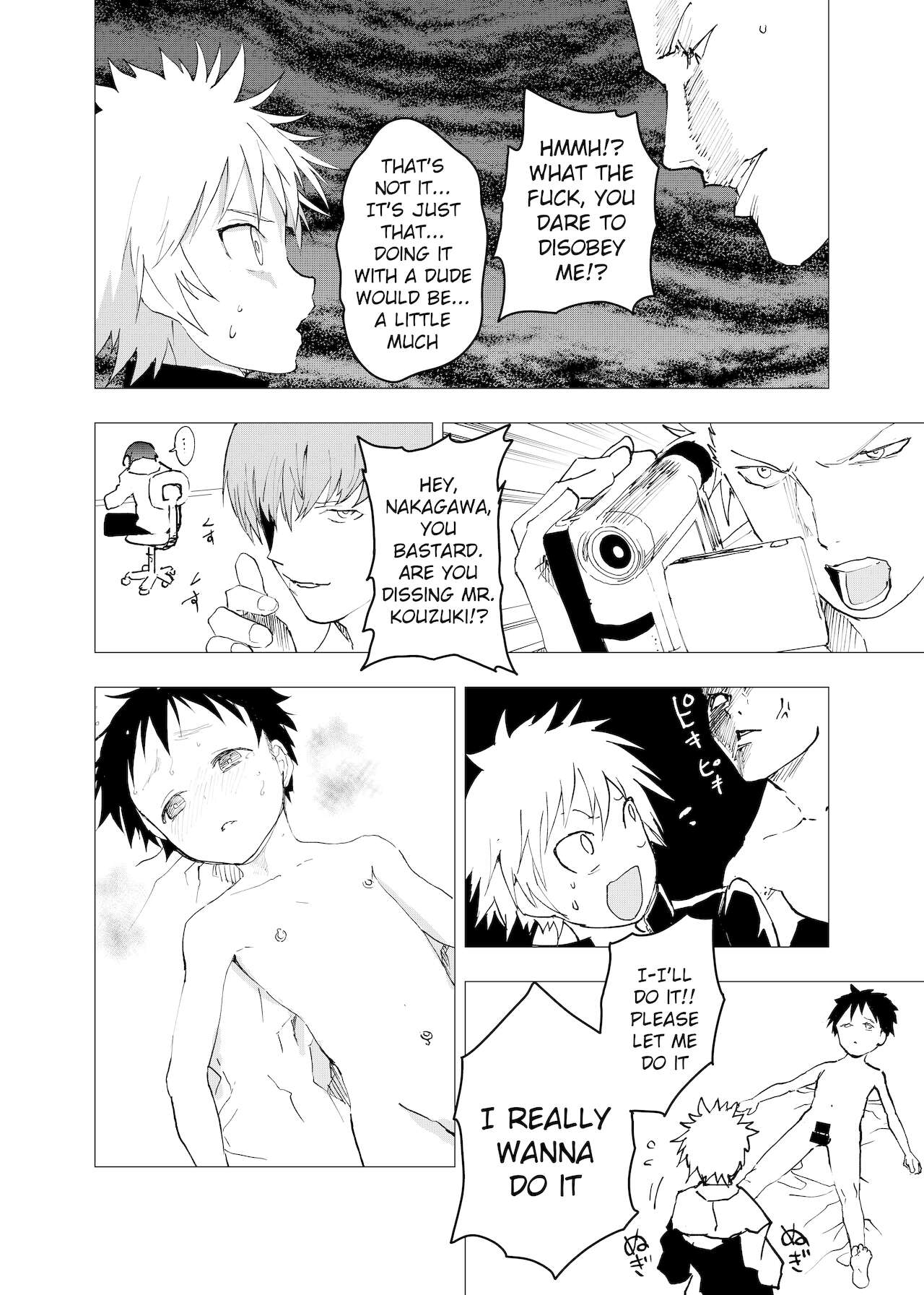 [ショタ漫画屋さん (orukoa)] 居場所がないので神待ちしてみた捨てられた少年のエロマンガ 第6話 [英訳] [DL版]