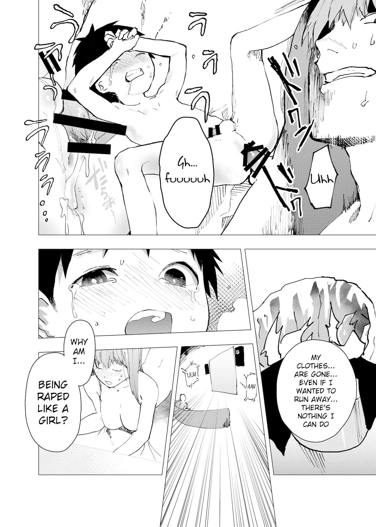 [ショタ漫画屋さん (orukoa)] 居場所がないので神待ちしてみた捨てられた少年のエロマンガ 第6話 [英訳] [DL版]