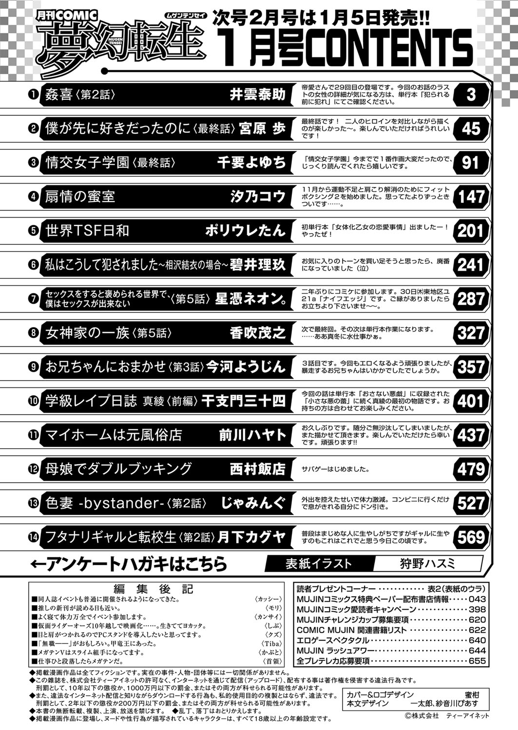 COMIC 夢幻転生 2022年1月号 [DL版]