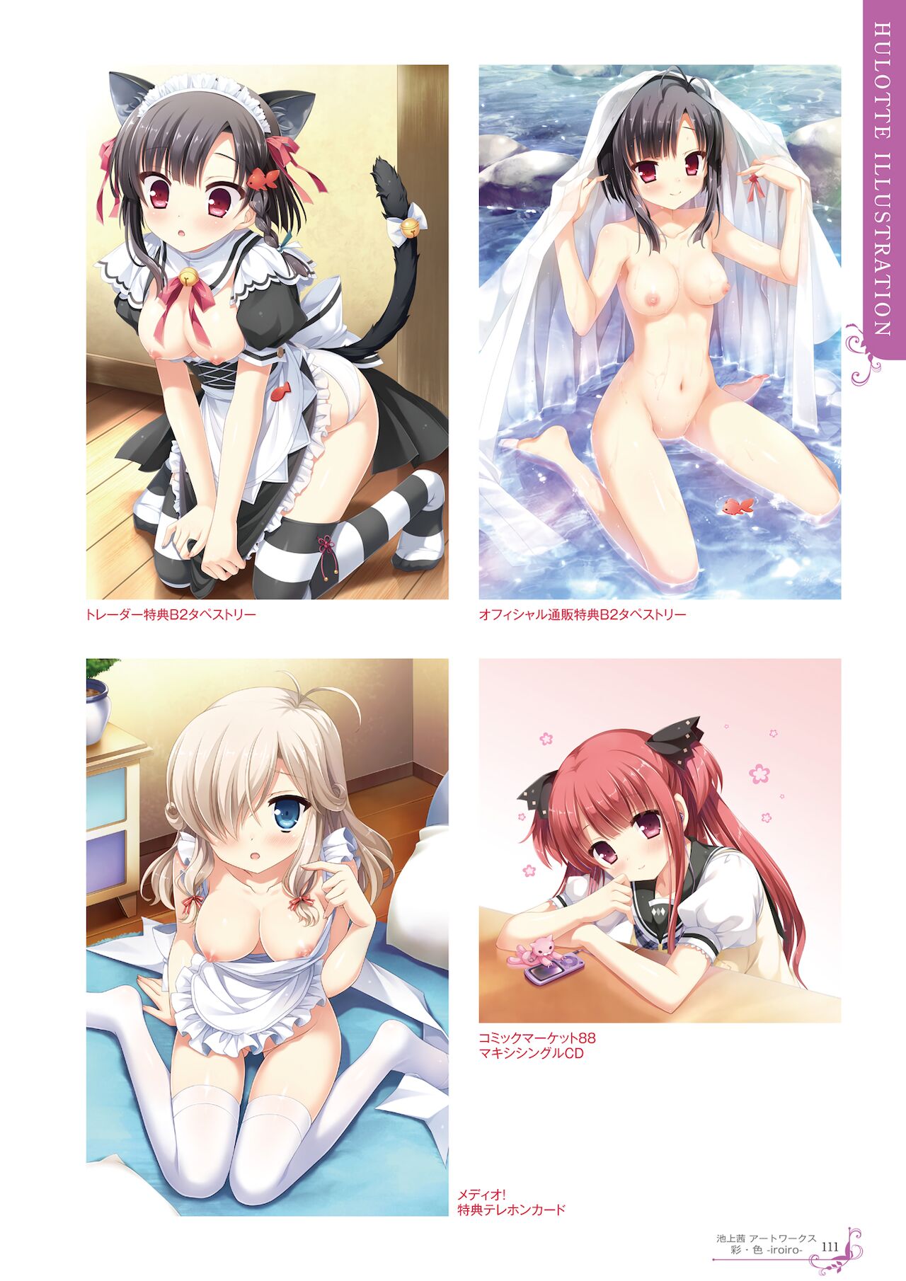 池上茜アートワークス 彩・色-iroiro-