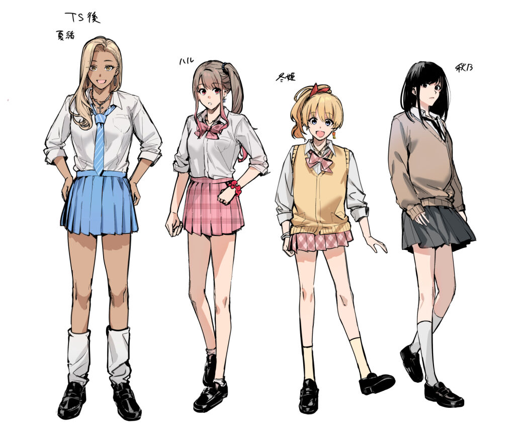 [あむぁいおかし製作所 (べってぃ)] 集団女体化 ギャル、堕ちる [中国翻訳]