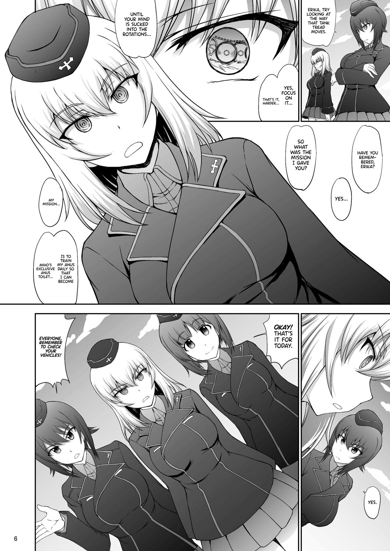 [眞嶋堂 (まとう)] 廻れ!甘き囁きの無限軌道 (ガールズ&パンツァー) [英訳] [DL版]