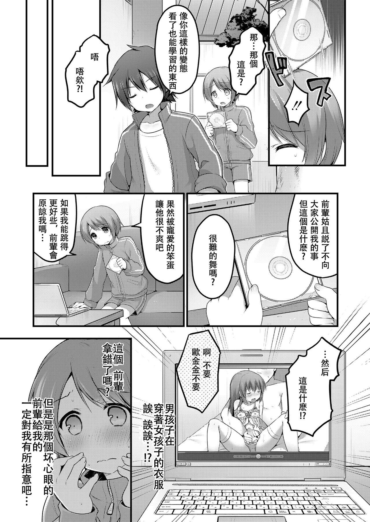 [さくらぷちろー] ダンス男子れぼりゅーしょん (好色少年 Vol. 05) [中国翻訳]