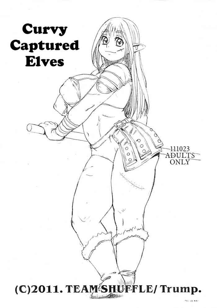 (サンクリ53) [TEAM SHUFFLE (Trump)] 捕縛の肉エルフ [英訳]