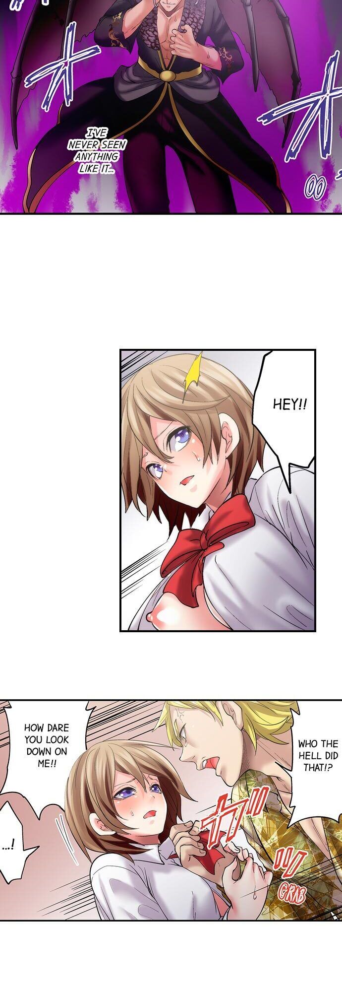 [Miyahara Ayumu] 悪魔が私をメスにした～契約の代償は処女のしたたり Ch.22/22 [English] [Manhwa PDF] Completed