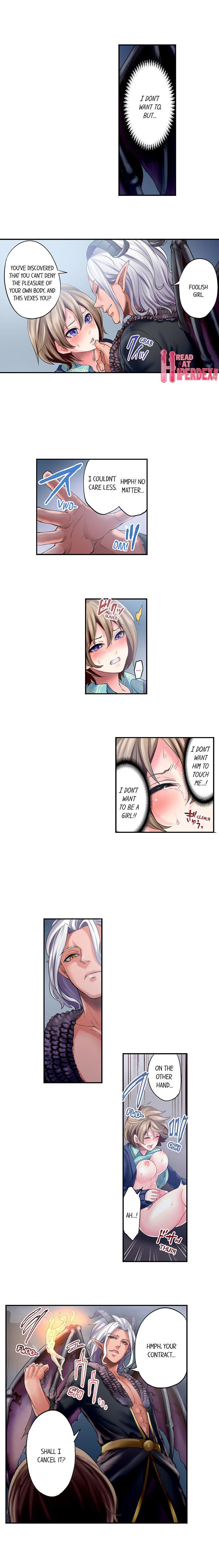 [Miyahara Ayumu] 悪魔が私をメスにした～契約の代償は処女のしたたり Ch.22/22 [English] [Manhwa PDF] Completed