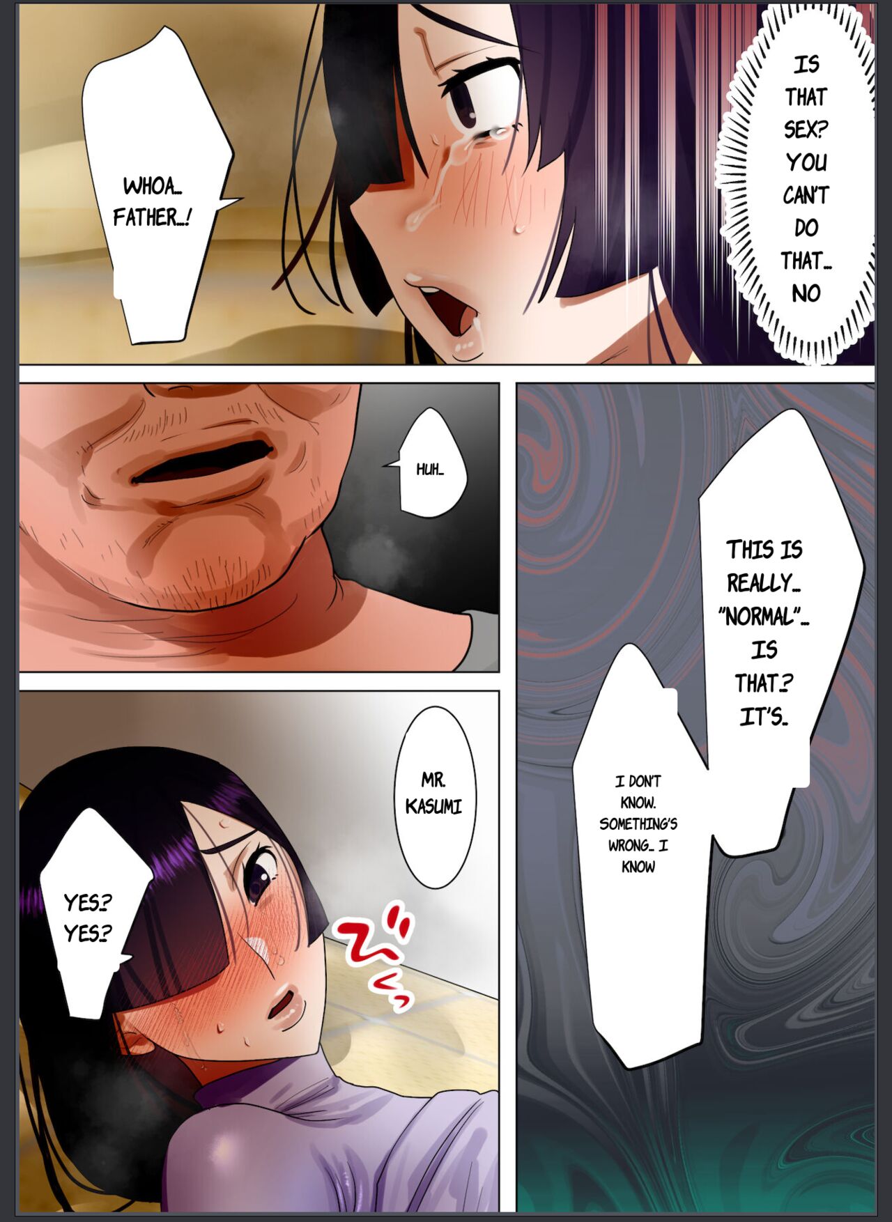 [ボムボムブリン (遠山ブリン)] 天然巨乳妻、義父に調教される。 [英訳]