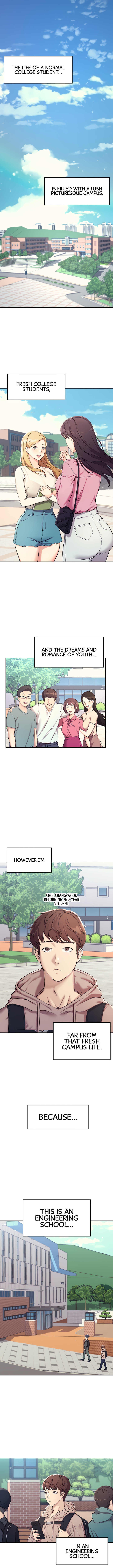 [OB, Overtime Sloth] Is There No Goddess in My College? Ch.10/? [English] [Manhwa PDF]