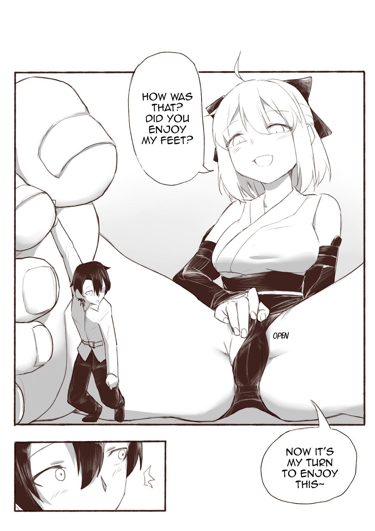 [heh] 沖田総司の休憩 マスタードキドキ大作戰！【英訳版】