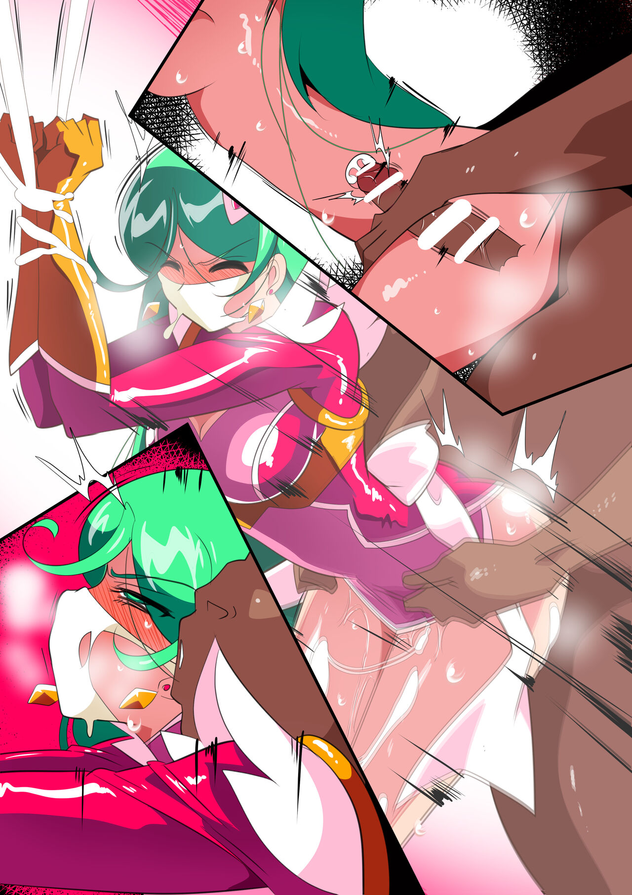 【短編同人】サイコレディ・ミーティア VS 催淫精液ポピュロー