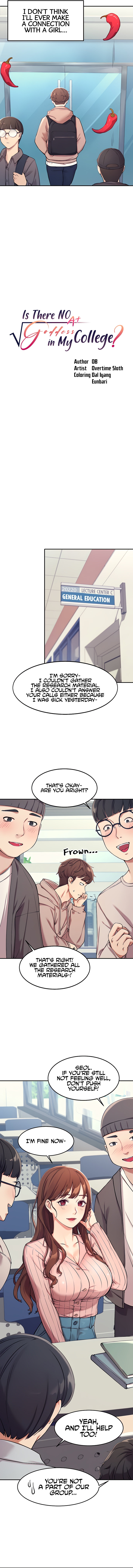 [OB, Overtime Sloth] Is There No Goddess in My College? Ch.14/? [English] [Manhwa PDF]