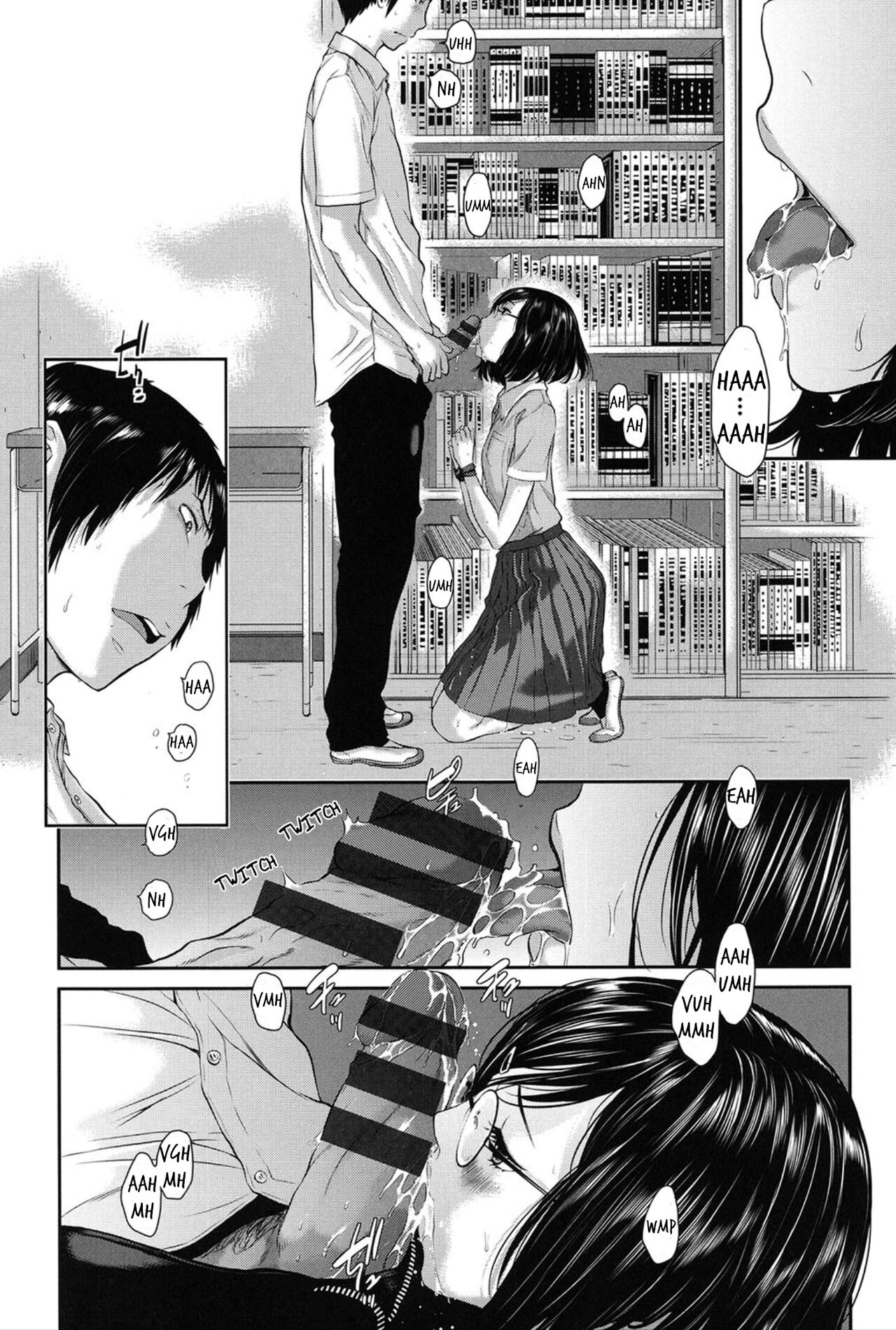 [はらざきたくま] 第二区: 私立仁保学園高等学校 / 五和結奈 (制服至上主義 -夏-) [英訳]