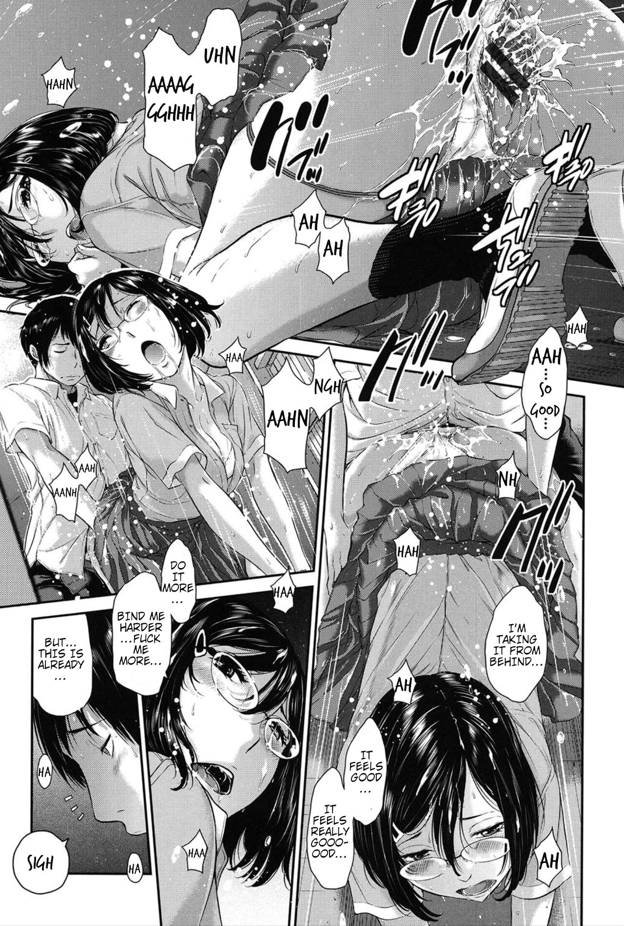 [はらざきたくま] 第二区: 私立仁保学園高等学校 / 五和結奈 (制服至上主義 -夏-) [英訳]