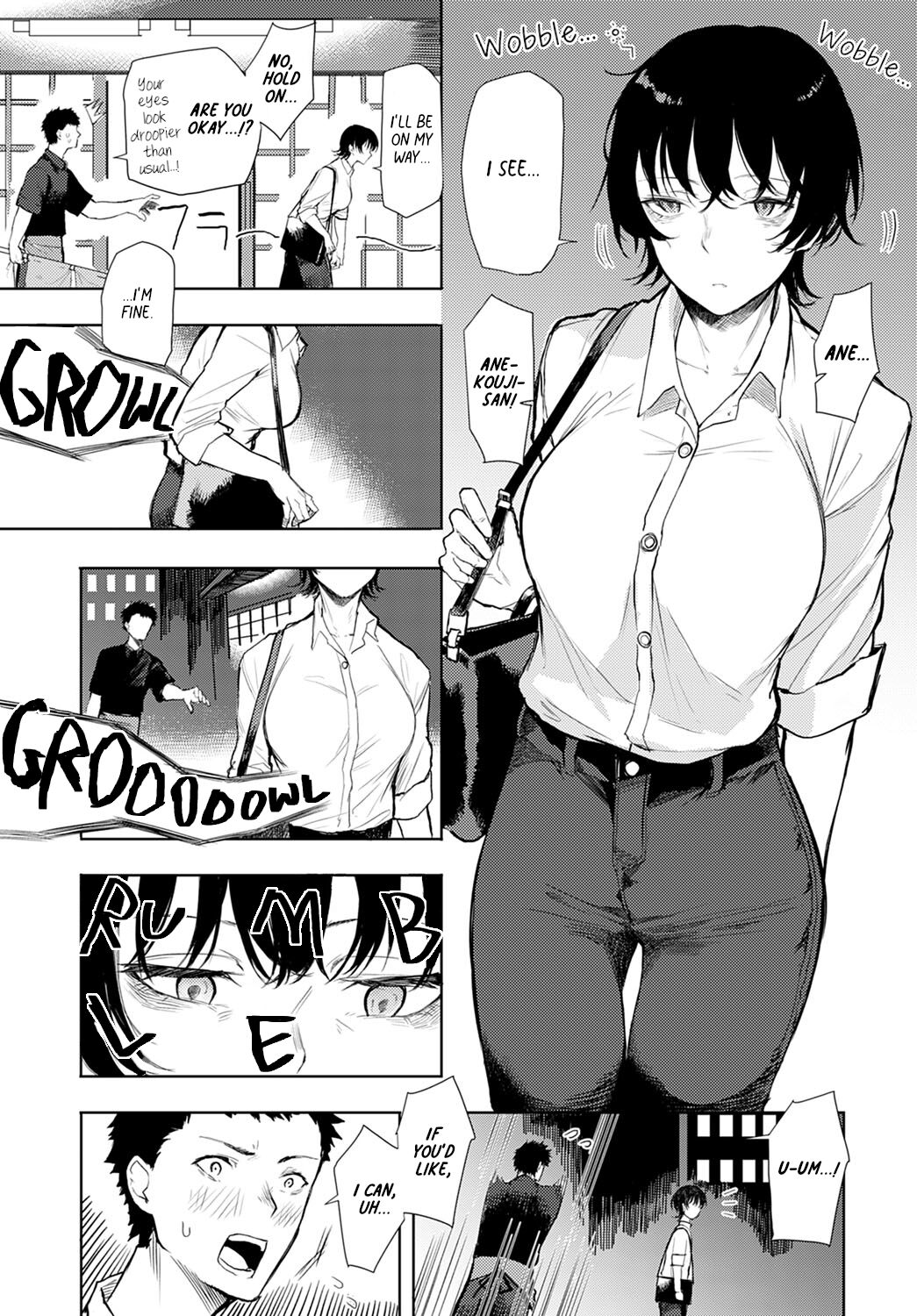 [おきょう] 二人呑み咄 (COMIC アンスリウム 2021年12月号) [英訳] [DL版]