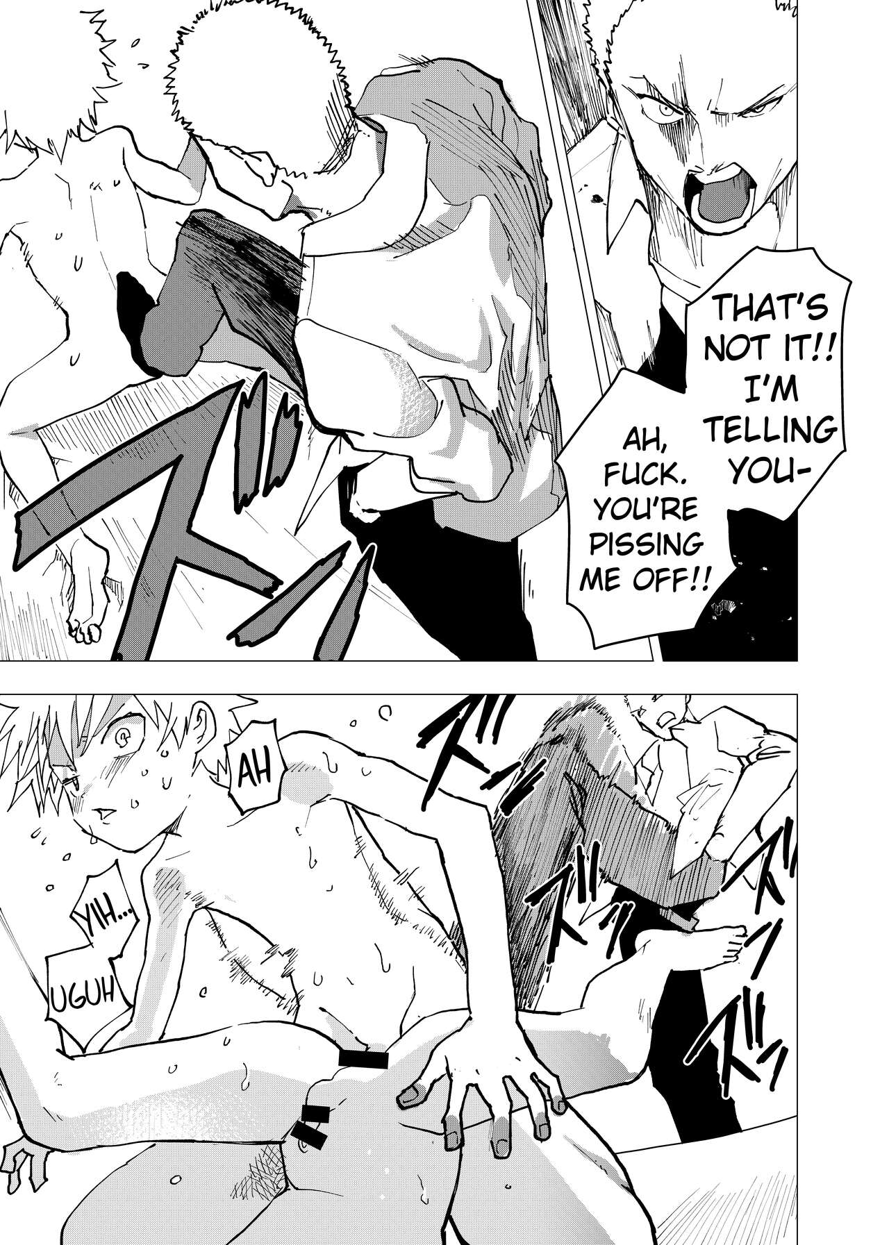 [ショタ漫画屋さん (orukoa)] 居場所がないので神待ちしてみた捨てられた少年のエロマンガ 第7話 [英訳] [DL版]