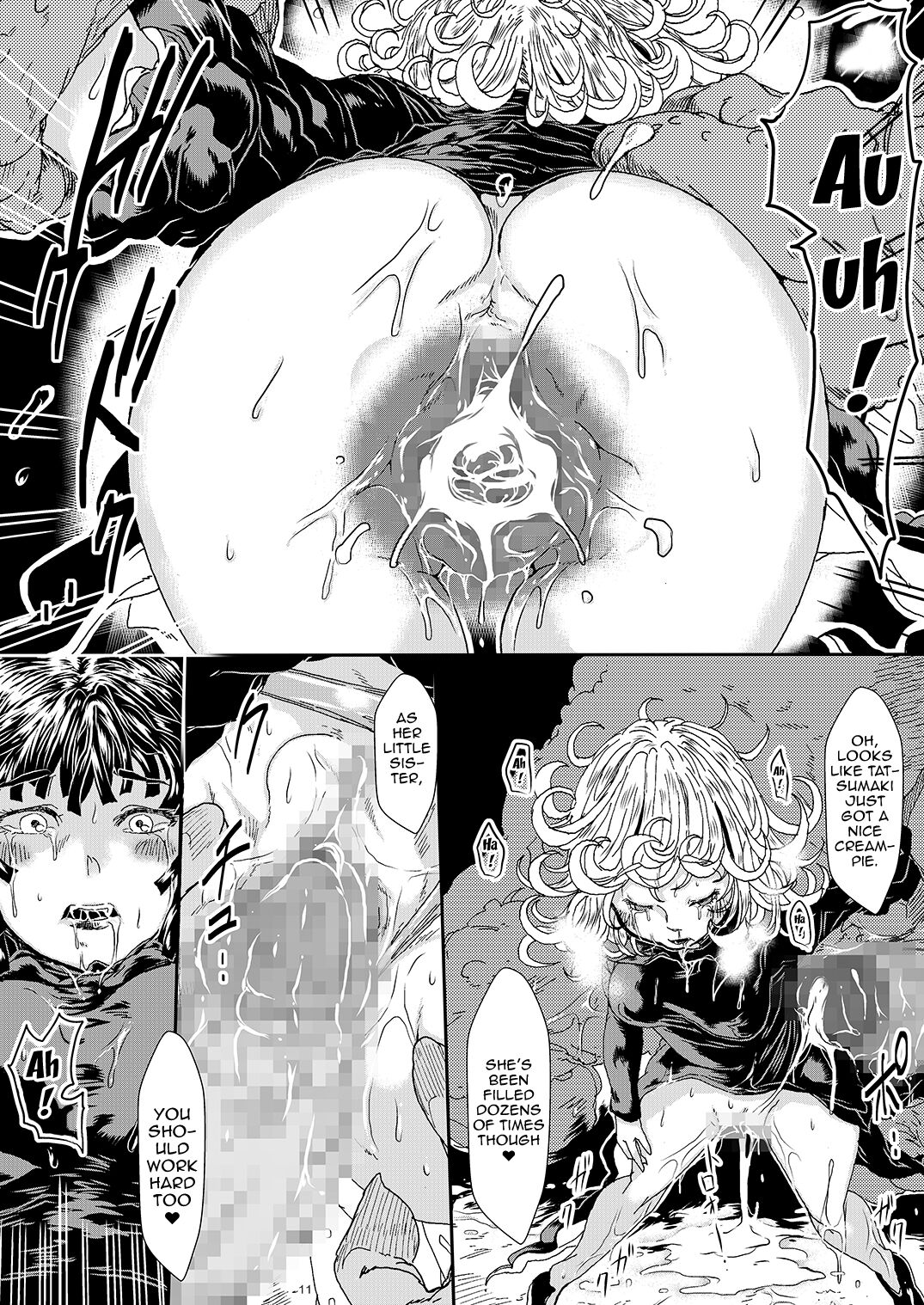 [ゆずぽん酢 (さこきち)] IN RAN-WOMEN2 怪人弩Sに敗北した姉妹 (ワンパンマン) [英訳] [DL版]