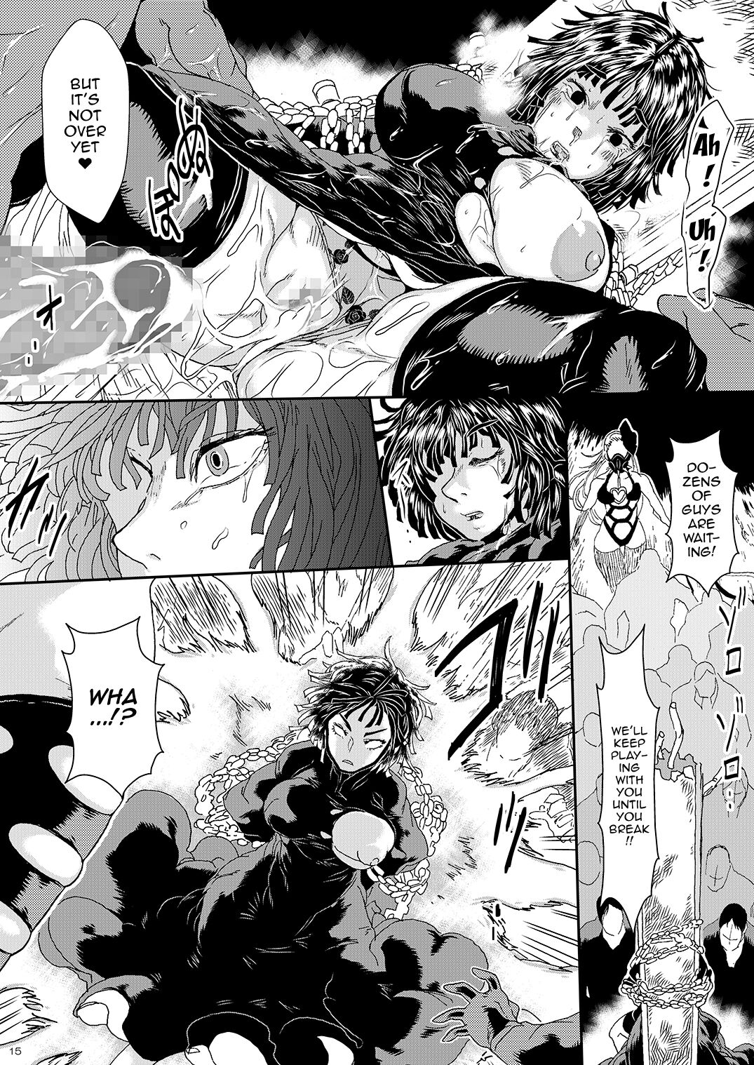 [ゆずぽん酢 (さこきち)] IN RAN-WOMEN2 怪人弩Sに敗北した姉妹 (ワンパンマン) [英訳] [DL版]