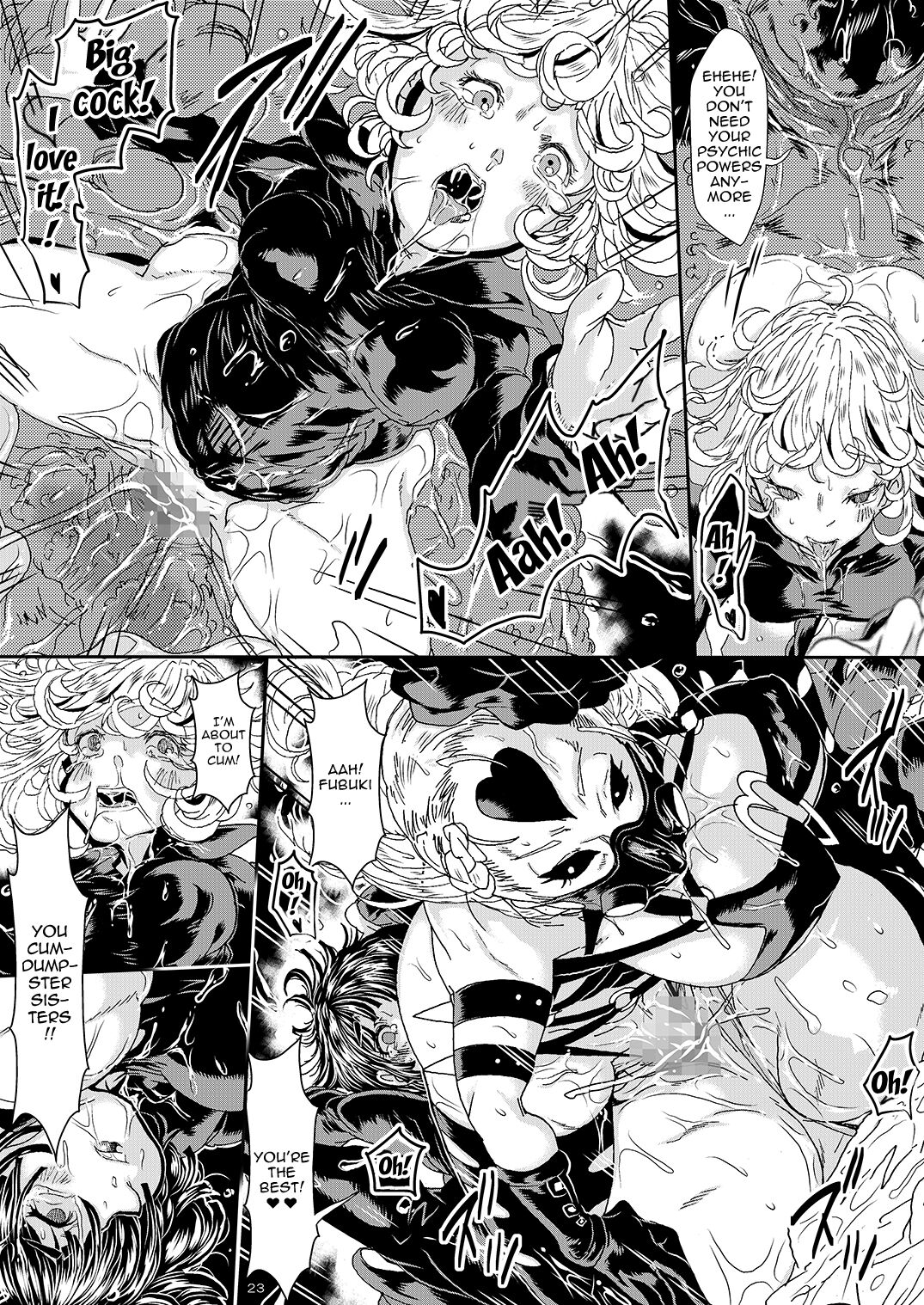 [ゆずぽん酢 (さこきち)] IN RAN-WOMEN2 怪人弩Sに敗北した姉妹 (ワンパンマン) [英訳] [DL版]