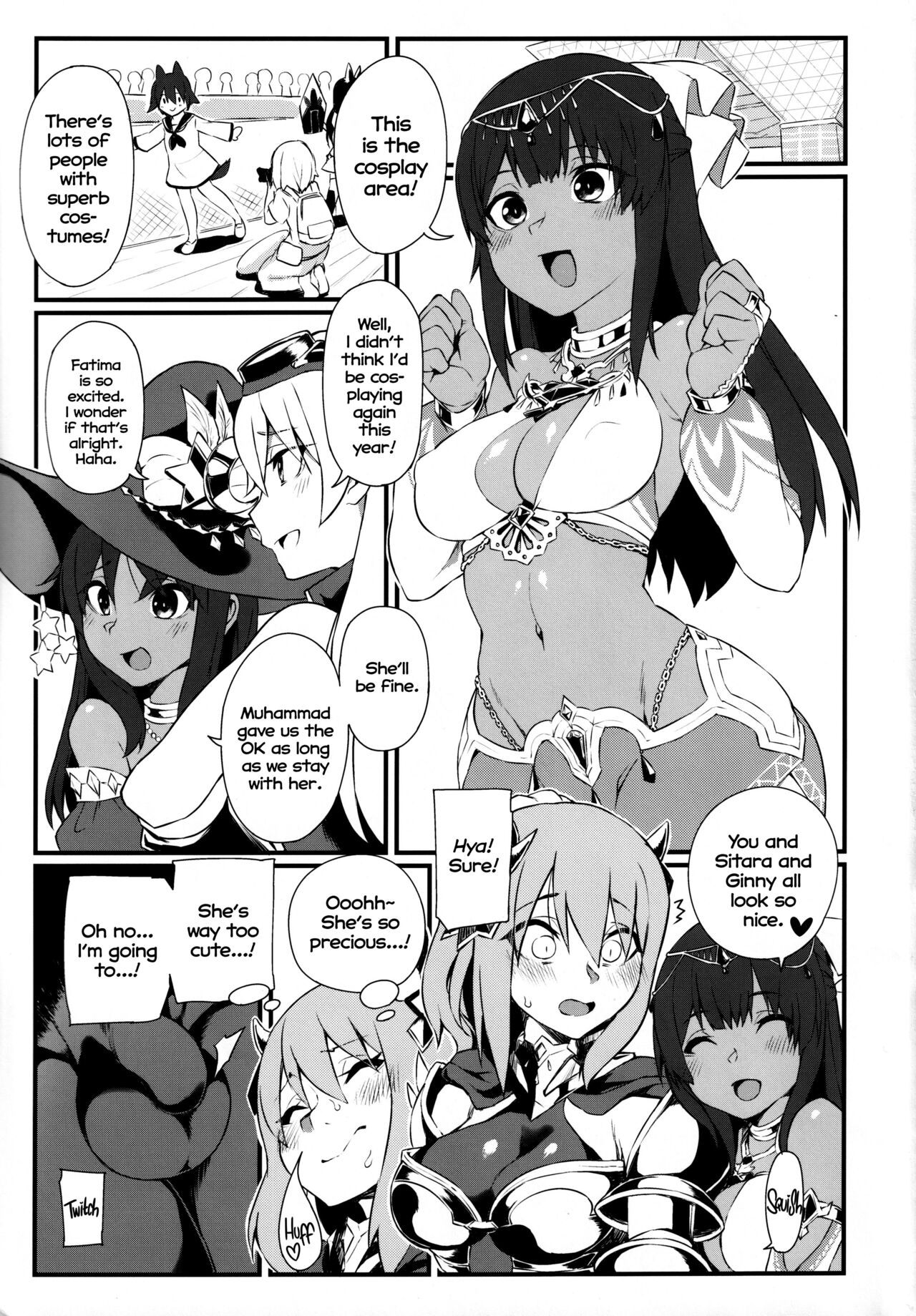 (秋葉原同人祭 第一回) [SEVEN TAILS (福犬)] ファティコスSUMMER (アリス・ギア・アイギス) [英訳]