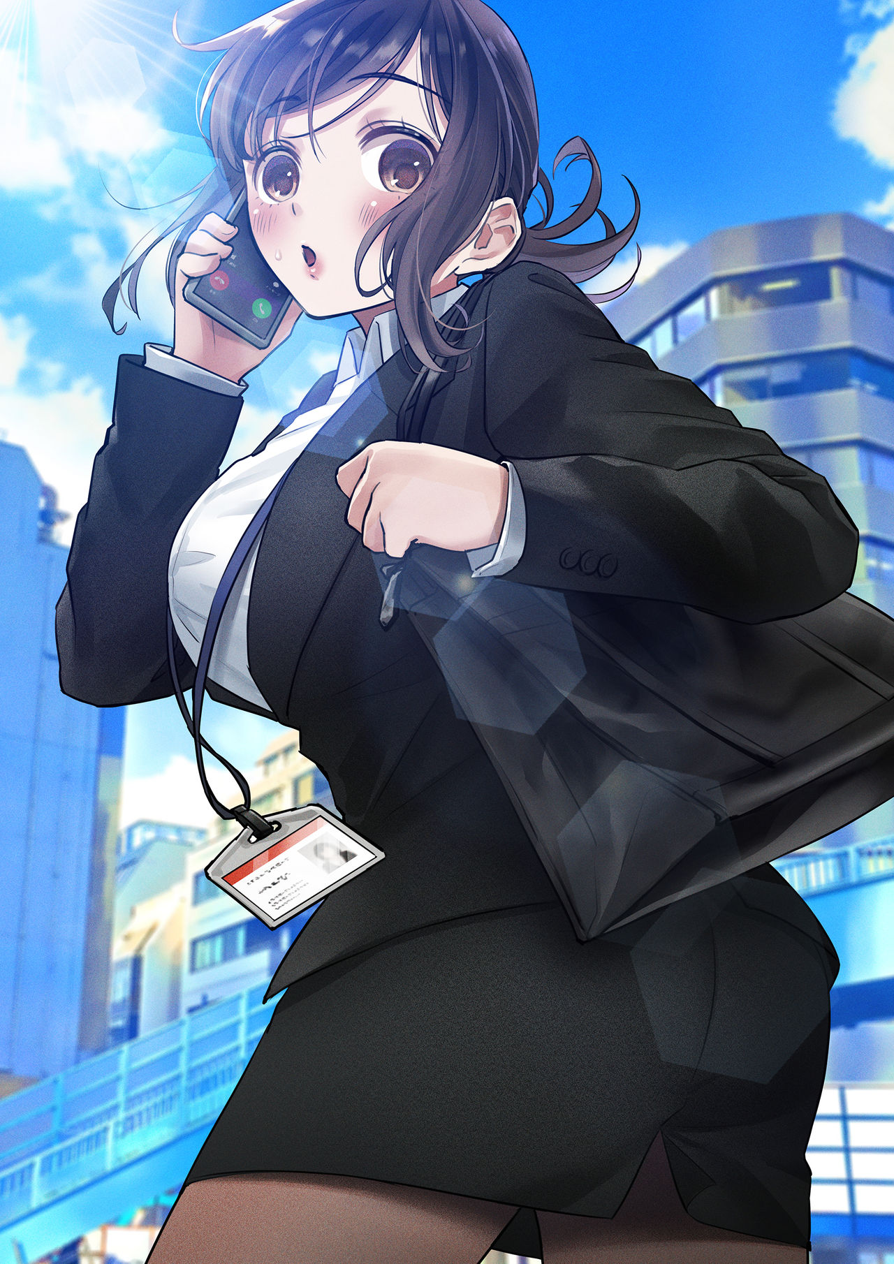 [あかつきおぼえず (鈴木春暁)] 新人OLちゃんの憂鬱ー実践飛び込み枕営業編ー [中国翻訳] [DL版]