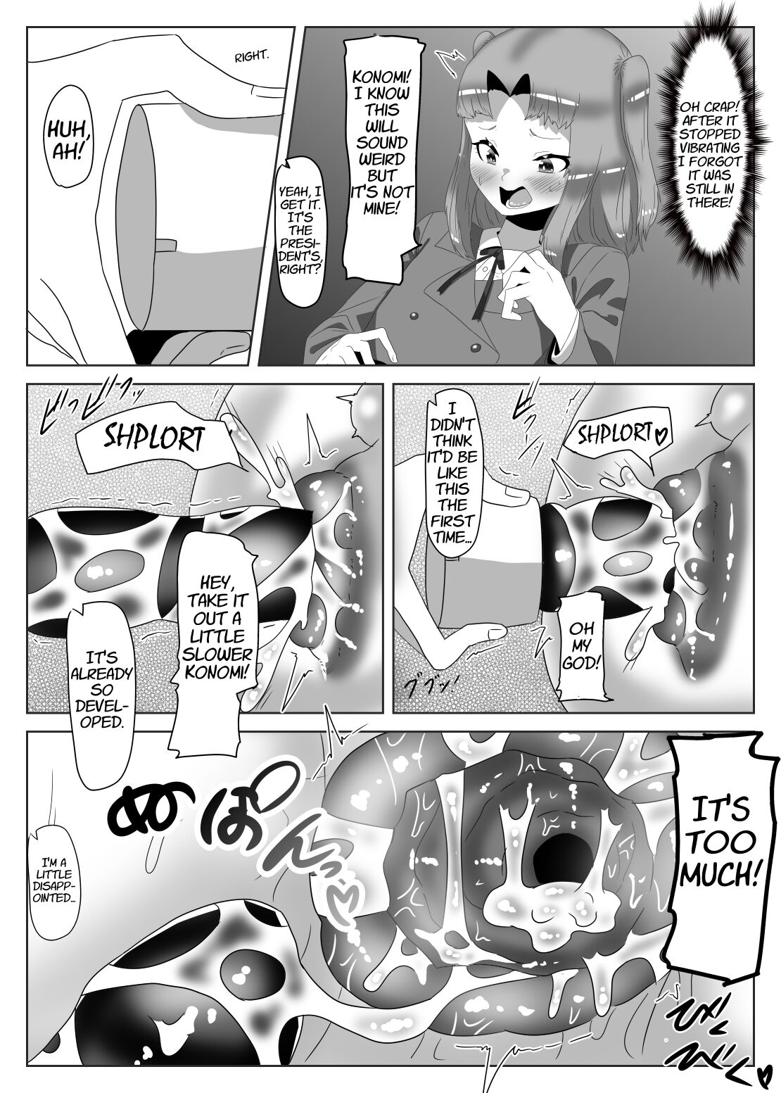 [日々草話 (アパッチ)] ふたなり生徒会長の不良男の娘更生計画2 [英訳]