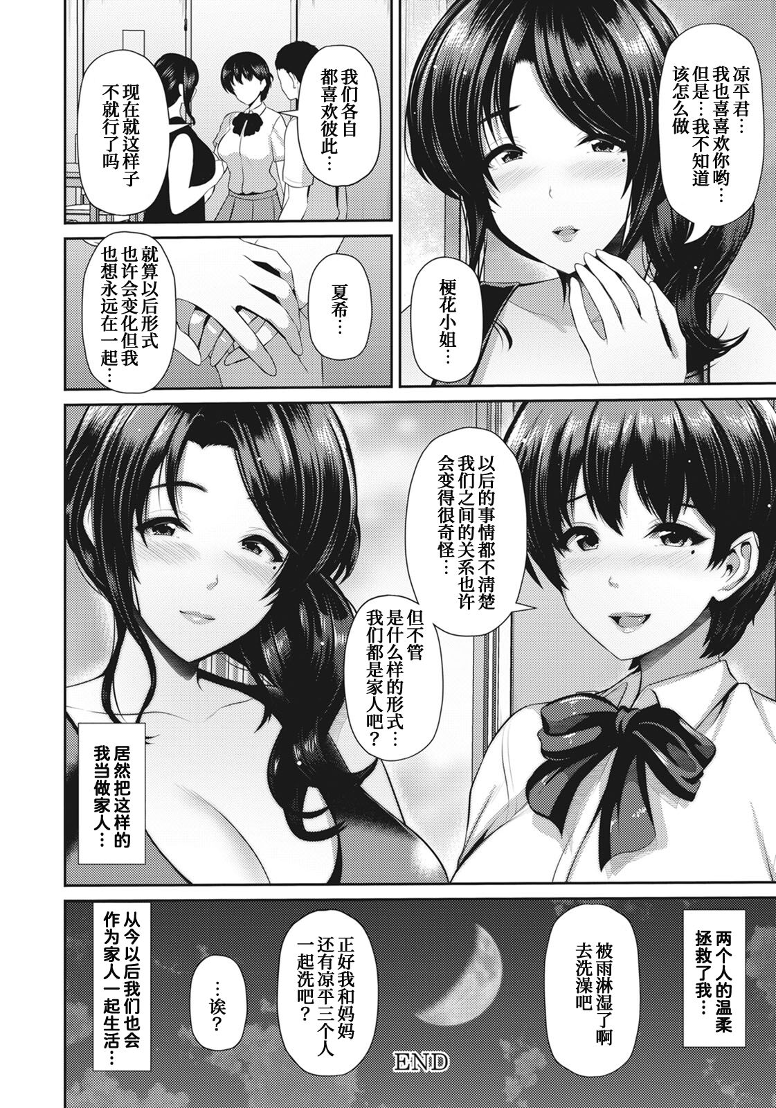 [跳馬遊鹿] 母娘と性愛 ～夏希ちゃんと～[中国翻訳]