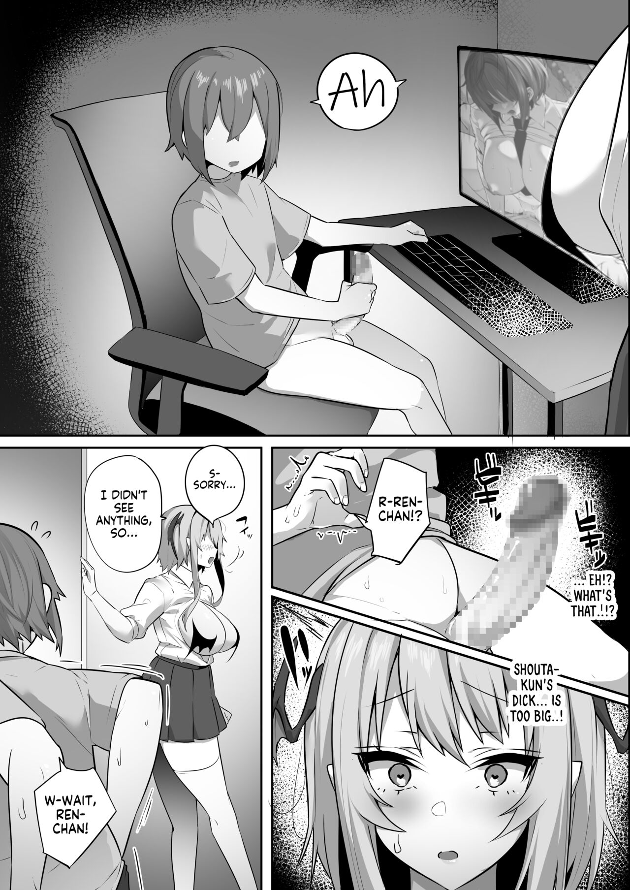 [おふとんでスヤァ (みつどうえ)] 嫌なのに本能で種乞いエッチしてしまうサキュバスちゃん