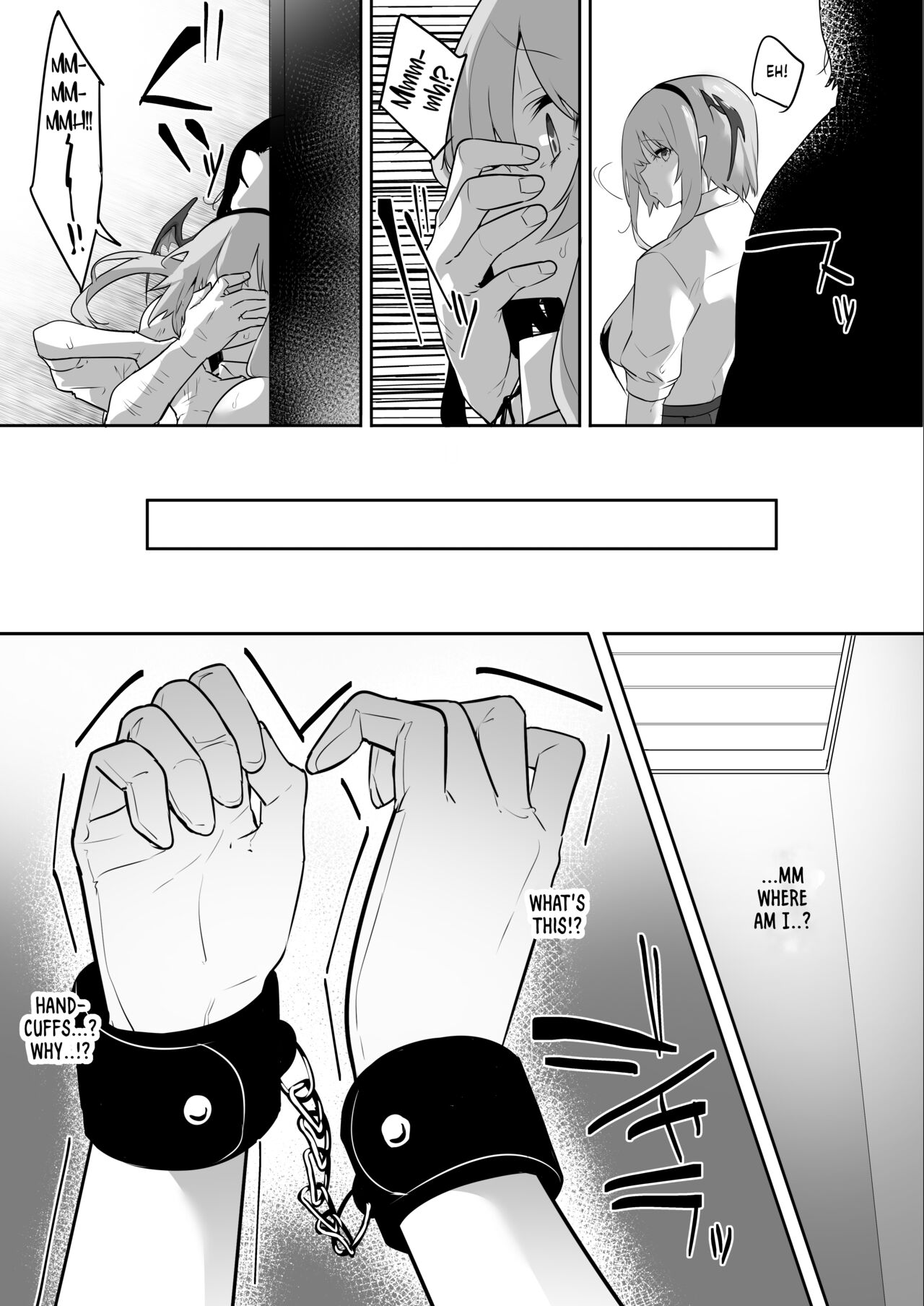 [おふとんでスヤァ (みつどうえ)] 嫌なのに本能で種乞いエッチしてしまうサキュバスちゃん