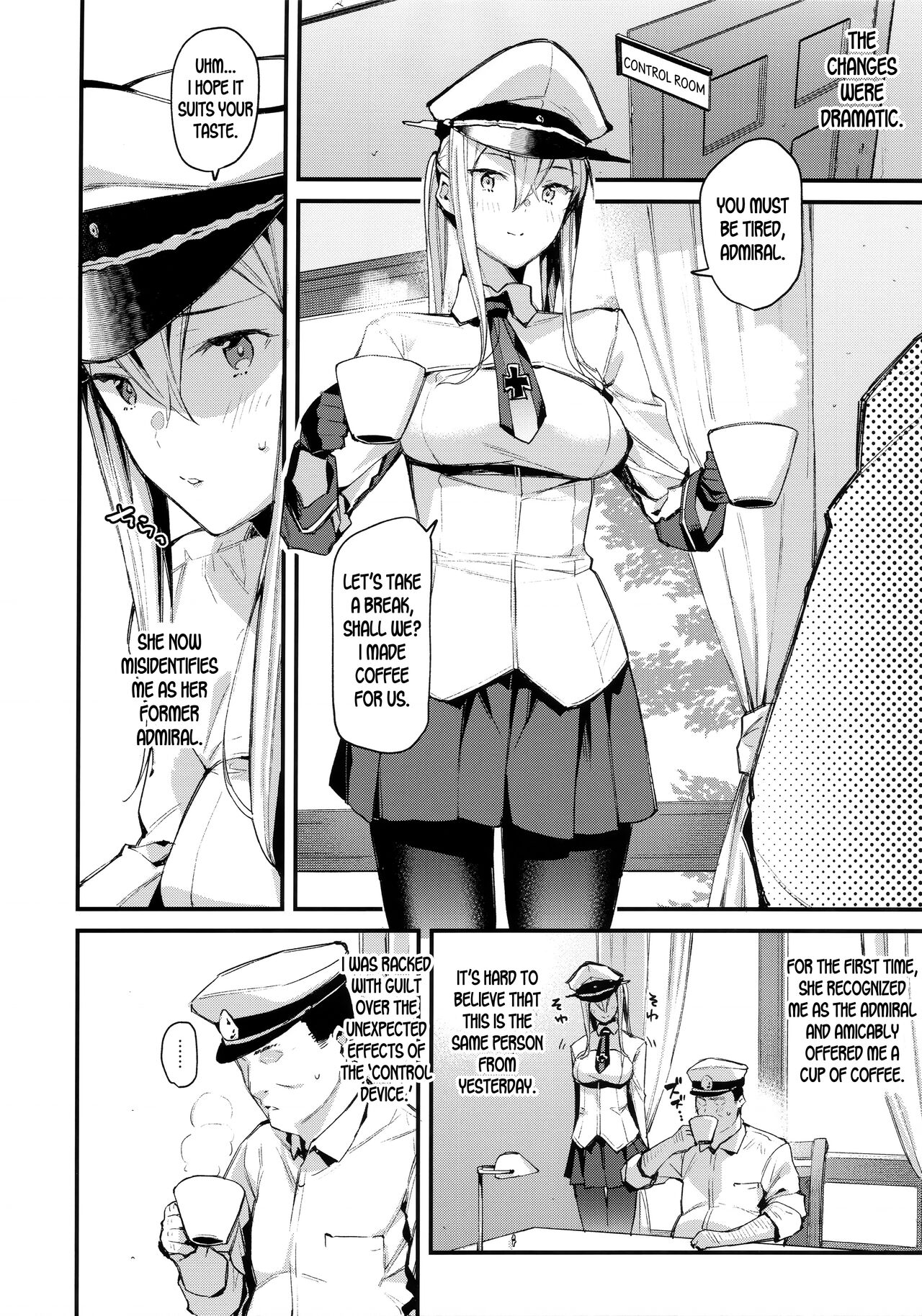 (C96) [08BASE (東山エイト)] 洗脳装置で提督への好感度0のグラーフを好き勝手に弄っちゃう本 (艦隊これくしょん -艦これ-) [英訳]