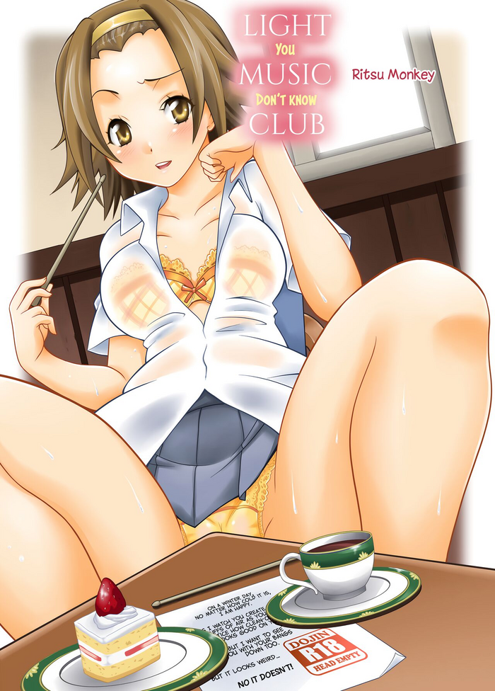 [ダブルエッヂ (白い黒猫)] りつモンキー (けいおん!) [英訳] [DL版]