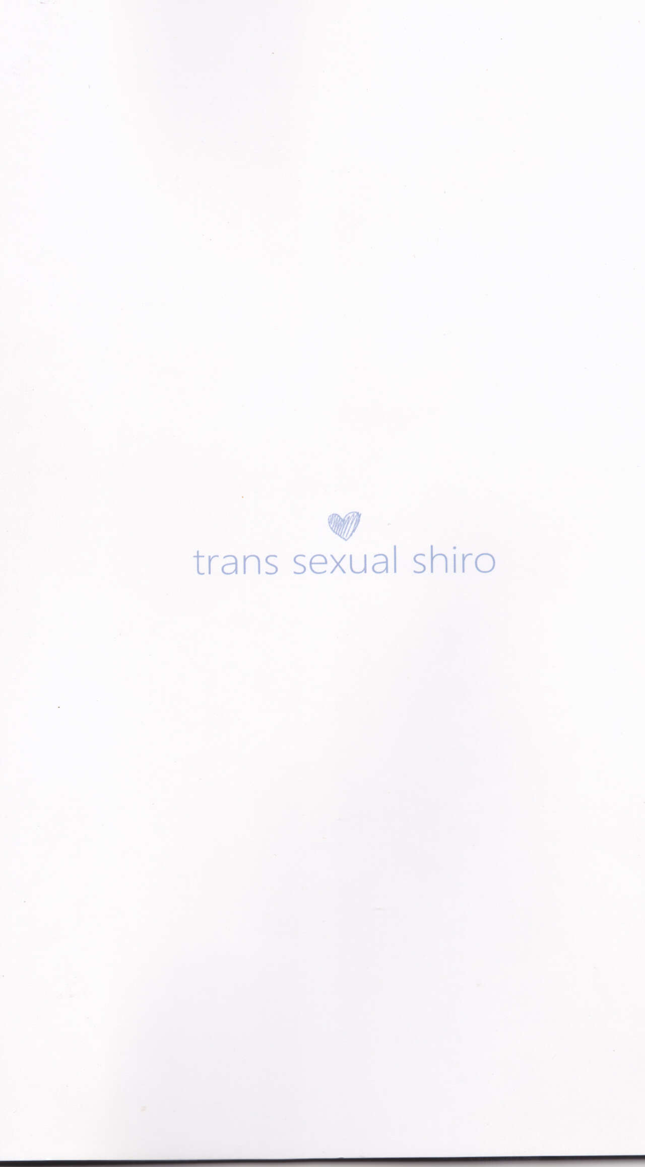 (第27次ROOT4to5) [かもなんばん (かも)] Trans Sexual Shiro (Fate/stay night)