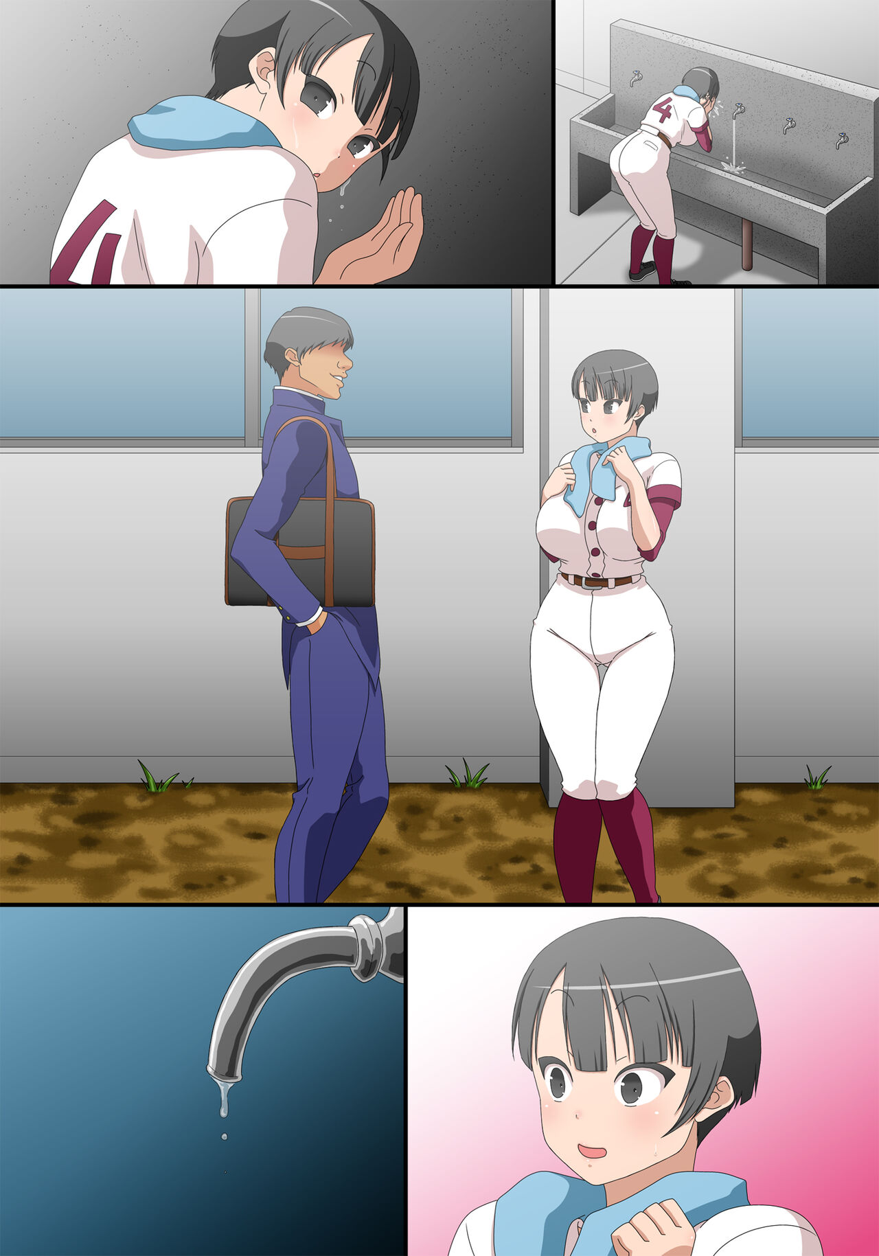 [コミック おなっち (ジュリエット・カミ)] 男と女の性の価値観が逆転した世界 2 [DL版]