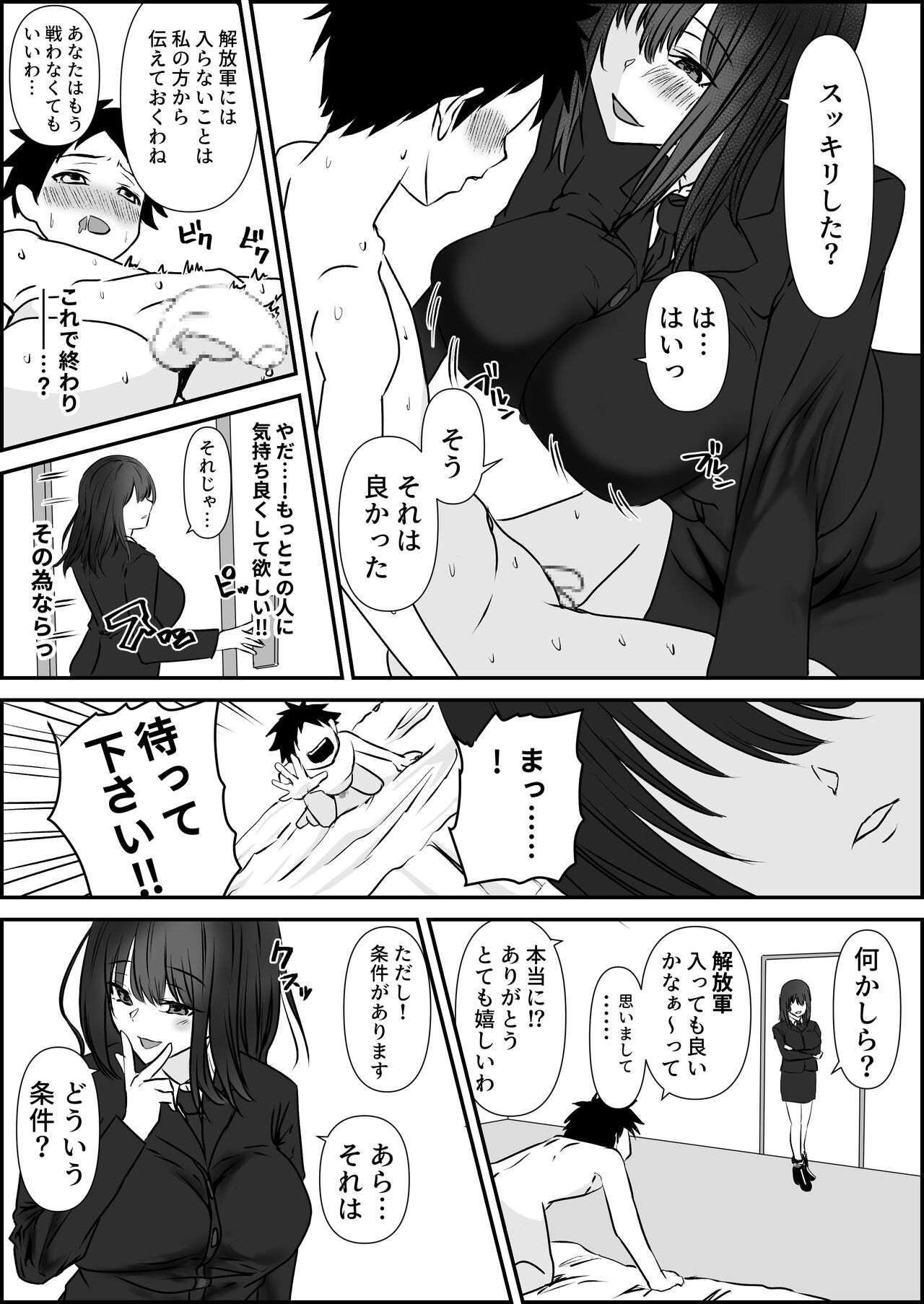 [ミスターほっけ (ZION)] 天才パイロットを性的に支配する女軍人 [DL版]