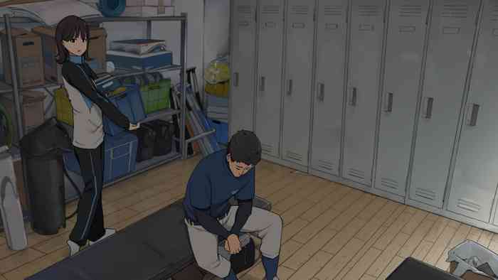 [わかまつ] 付き合ってる先輩女子マネージャーに部室で抜いてもらう (中文)