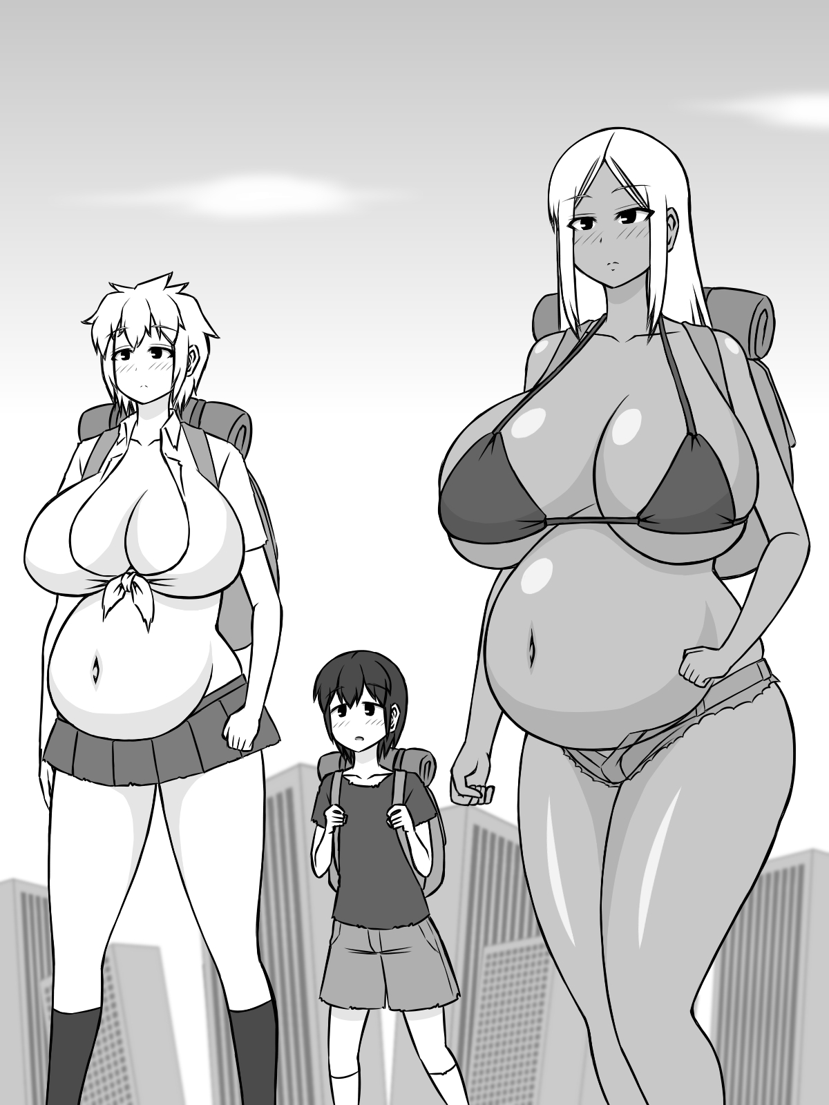 [(sato→汁人→)Sato] 人類が滅亡して、なぜかギャルとショタだけが生き残った世界