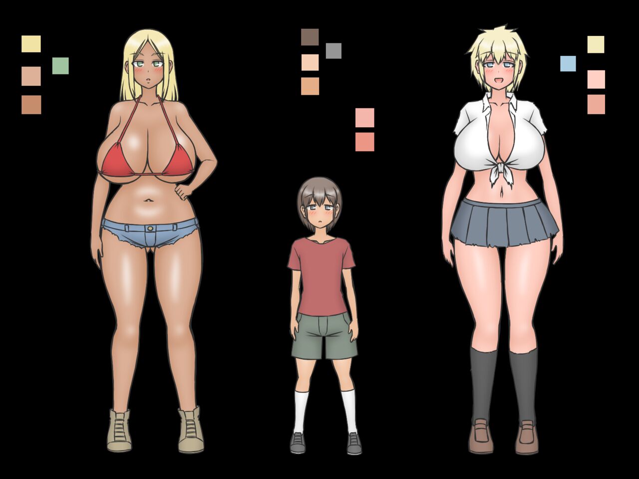 [(sato→汁人→)Sato] 人類が滅亡して、なぜかギャルとショタだけが生き残った世界