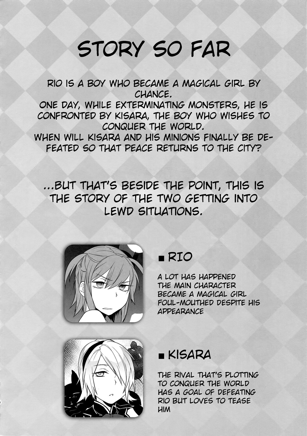 (C91) [Ash Wing (まくろ)] 魔法女装少年マジカル☆リオ3 [英訳]