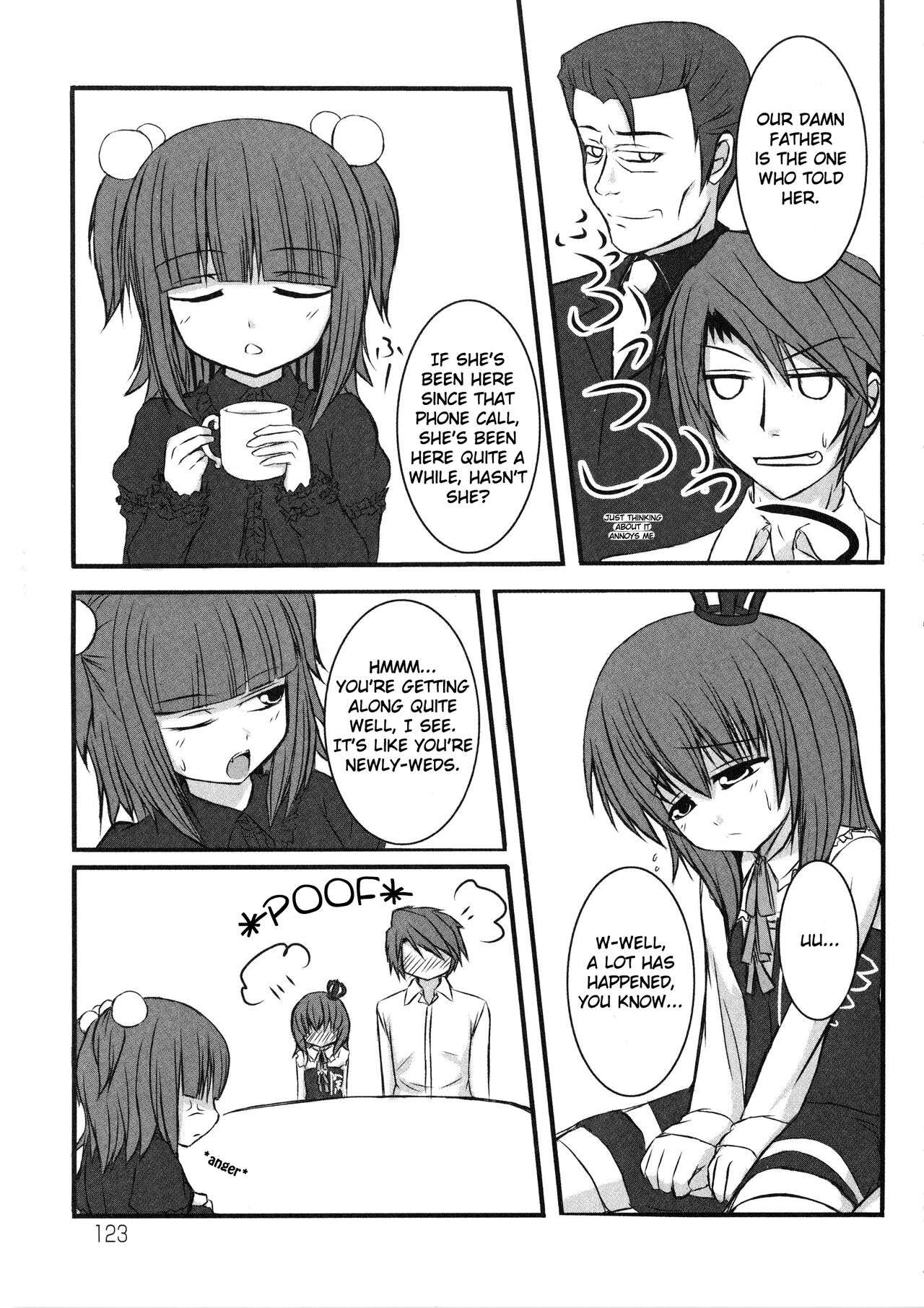 [ホワイトけーき (なえ)] いえでなこ3 (うみねこのなく頃に) [英訳]