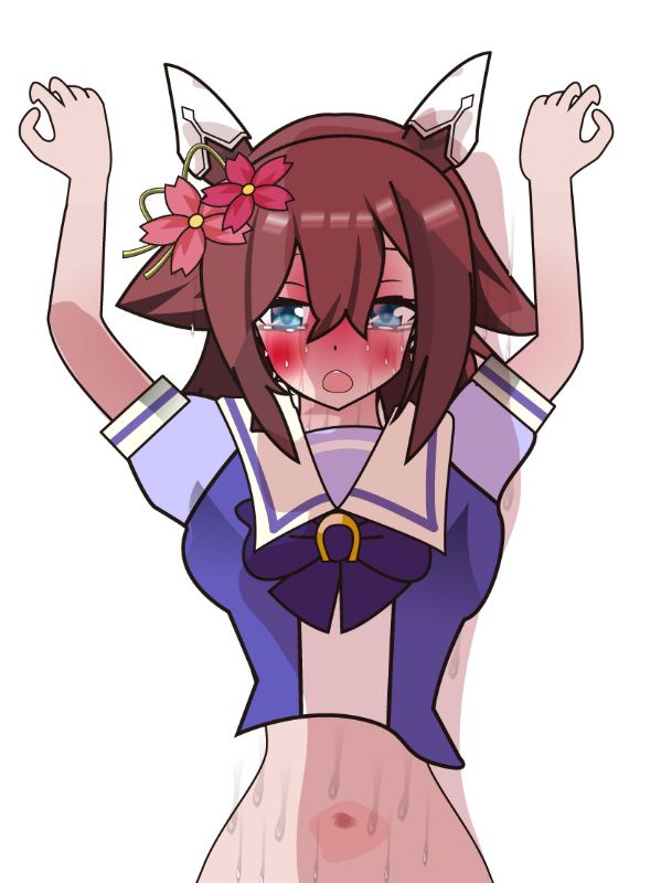 [小ちん]ウマ娘のコスプレした女の子のイラスト