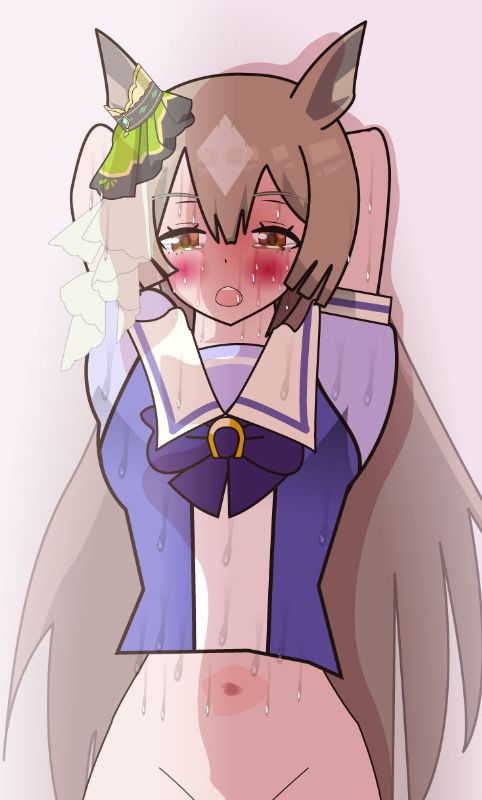 [小ちん]ウマ娘のコスプレした女の子のイラスト