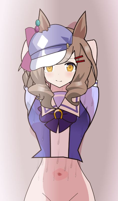 [小ちん]ウマ娘のコスプレした女の子のイラスト